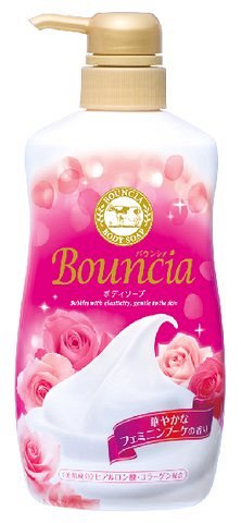 Увлажняющее мыло для тела со сливками, коллагеном и ароматом цветов Bouncia, 550 мл