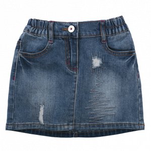 Юбка текстильная джинсовая для девочек