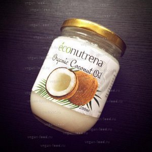Органическое кокосовое масло ECONUTRENA