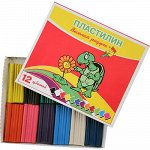Пластилин, 12 цветов