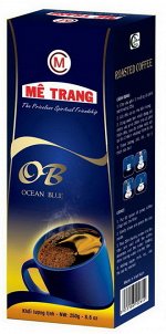 Молотый кофе фирмы «ME TRANG»  «Оушен Блу»  250 грамм.