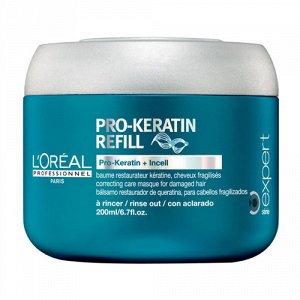 Loreal Keratin Refill Восстанавливающая и укрепляющая маска с кератином 200мл