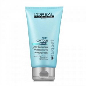 Loreal Curl Contour Несмываемый крем-уход для четкости контура завитка для вьющихся волос 150