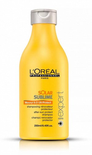 Loreal Professionnel Solar Sublime After Sun Protect Shampoo Восстанавливающий шампунь после солнца 250мл