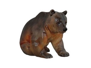 Скульптура Медведь бурый 192*122*138 мм