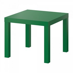 ЛАКК Придиванный столик, зеленый