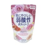 Мягкое мыло для тела ROCKET SOAP слабощелочное, с ароматом розы