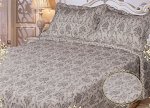 Покрывало Винтаж (бежевый) 240х260-1, 50х70-2 &quot;KAZANOV.A.&quot;