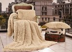Нав. &quot;Шиншилла&quot; Ворс короткий косичка (экрю) 50х50 2 шт, шт