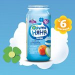 Пюре &quot;Фрутоняня&quot; яблоко-персик со сливками и сахаром