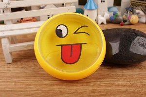 лизун Лизун смайлик, - яркая игрушка, от которой любой ребенок, будет в абсолютном восторге. Упакованы в круглую форму с изображением мордашки, обод можно использовать как браслетик.