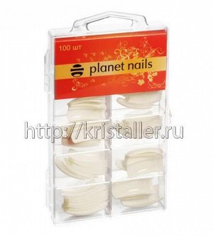 Типсы для наращивания ногтей 100 шт/уп Planet Nails