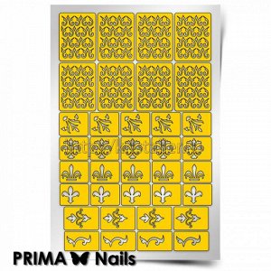 Трафарет для дизайна ногтей PRIMA Nails