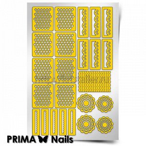 Трафарет для дизайна ногтей PRIMA Nails