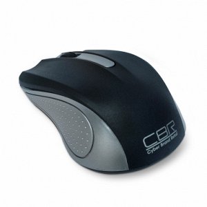 Мышь CBR CM 404 Silver, оптика, радио 2,4 Ггц, 1200 dpi, USB