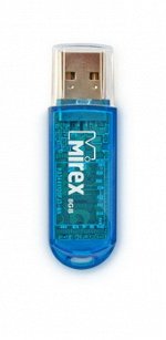 USB2.0 FlashDrives32 Gb Mirex ELF BLUE