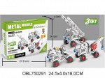 861 конструктор металл дет. 137 дет., в коробке, 502169