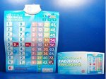 7022 плакат обучающ. Говорящ. таблица умножения 060-27002