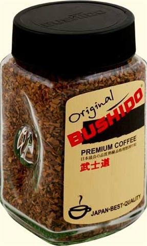 кофе Кофе Bushido растворимый Original - роскошный сублимированный кофе, созданный из премиальных сортов высокогорной арабики. Кофейные зерна собираются вручную с экологически чистых плантаций Централ