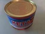 Консервированная кета 2 банки по 240гр
