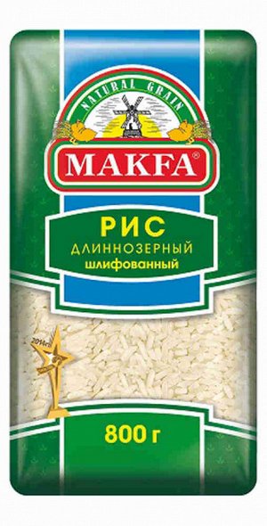 МАКФА Крупа  Рис шлиф длиннозерный