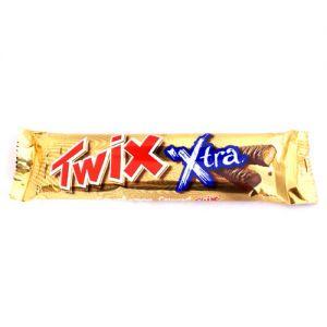 Шоколадный батончик Twix 85г экстра