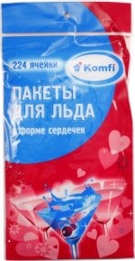 Пакеты для льда KOMFI 224 ячейки