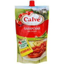 Кетчуп Calve "Баварский" в дойпаке 0,35 кг 1х28 шт Юнилевер