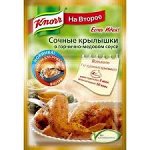 Приправа KNORR &quot;На Второе&quot;смесь для Куринных крыльев с горчицей медом 0,023 кг 1*27 шт Юнилевер, шт