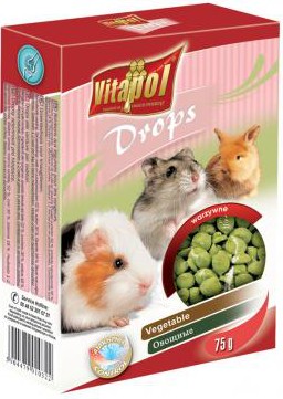 Vitapol Drops д/грызунов Овощные 75гр ZVP-1032 (1/1)
