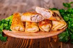 вес. БЛИНЫ фаршированые: МЯСО, РИС  2,5 кг в уп.