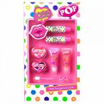 POP Игровой набор детской декоративной косметики для губ