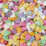Сердца цветные, посыпка 50 г