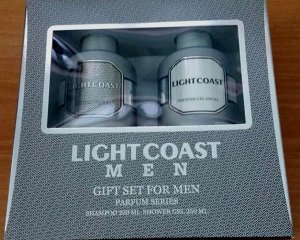 .ПН  мужской LIGHT COAST  (Шампунь 250 + Гель д/душа 250)