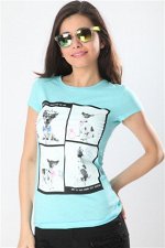 T W8576.33 (603-1-coll) футболка (фуфайка) жен M