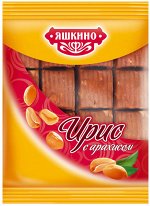 Ирис «Яшкино» с арахисом 140 гр