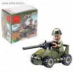 Конструктор Военные &quot;Пулеметчик&quot;, 28 деталей