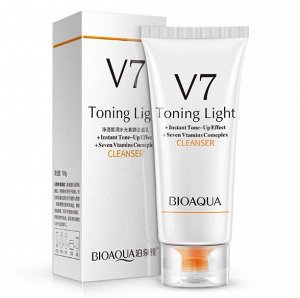 BioAqua V7 Toning Light Пенка Пенка для умывания