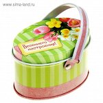 Шкатулка корзинка малая &quot;Весеннего настроения&quot;