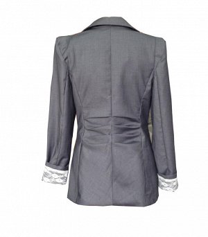 Пиджак серый