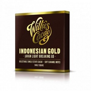 Шоколад Indonesian Gold, Javan light breaking, черный, 69%,
