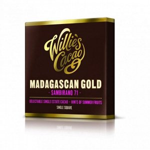 Шоколад Madagascan Gold, Sambrianos, черный, 71%,