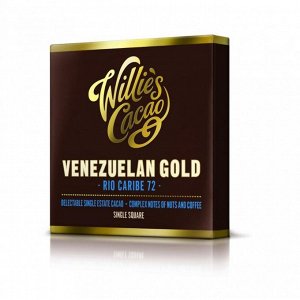 Шоколад Venezuelan Gold, Rio Caribe, черный, 72%,