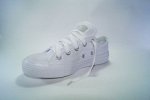 Кеды Converse (конверс) Chuck Taylor All Star низкие белые монохром
