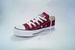 Кеды Converse (конверс) Chuck Taylor All Star низкие бордовые