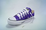 Кеды Converse (конверс) Chuck Taylor All Star низкие фиолетовые