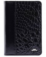 Обложка PAGE AUTO DARK кожа крокодил черный