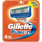 Кассеты Gillette Fusion 5, 4 шт (в наличии)