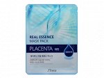 Juno Маска-салфетка с плацентой Jluna Real Essence Mask