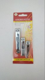 Набор щипцов для ногтей из 3-х шт. GOLDEN STAR
